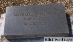 Maybelle K Moody