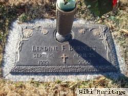 Lerdine "dean" Wood Burnett