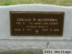 Tsgt Gerald W. Mcgovern