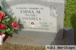 Emma M "susie" Daniels