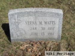 Verna M. Watts