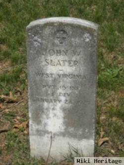 John W Slater