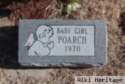 Baby Girl Poarch