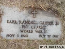 Pvt Earl Randall Carter, Sr