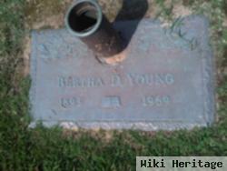 Bertha D. Young