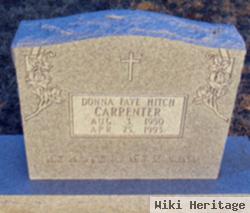 Donna Faye Hitch Carpenter