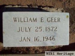 William E Geer