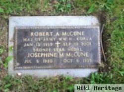 Josephine M Mccune