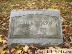 Leslie A Hodgson