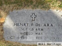 Sgt Henry F Delara