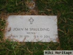 Joan M Spaulding