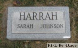 Sarah Johnson Harrah