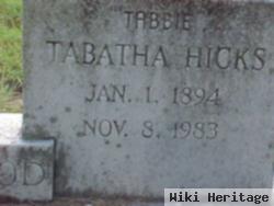 Tabatha Ann "tabbie" Hicks Hazelwood