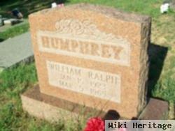 William Ralph "buddy" Humphrey