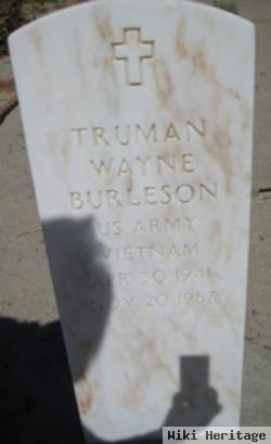 Truman Wayne Burleson