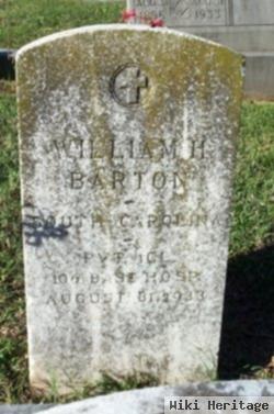 William H Barton