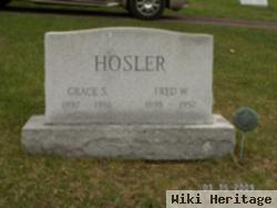 Fred W Hosler