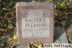 Walter E Beekman