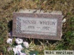 Minnie Alzada Smith Whiton