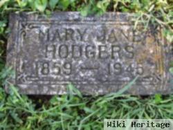 Mary Jane Hinds Hodgers