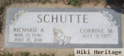 Richard A Schutte