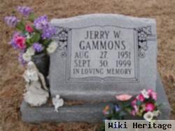 Jerry W Gammons