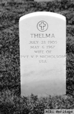 Thelma Nicholson