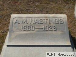 A M Hastings