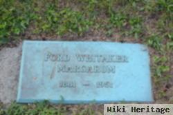 Ford Whitaker Margarum