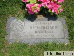 Beth Allison Bartelli