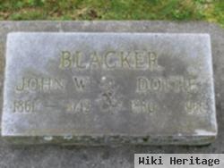 John W Blacker