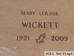 Mary Louise Wickett