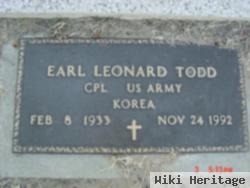 Earl Leonard Todd