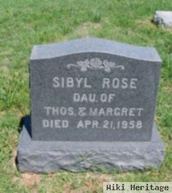 Velma Sibyl Rose