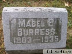 Mabel E. Burress