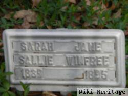 Sarah Jane "sallie" Winfree