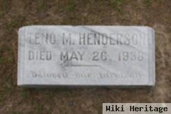 Teno M Henderson