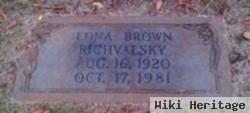 Edna Brown Richvalsky