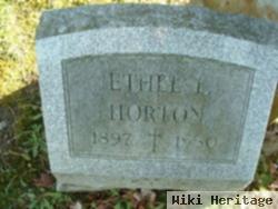 Ethel L Horton