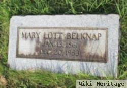 Mary Lott Belknap