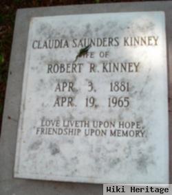 Claudia Elizabeth Saunders Kinney