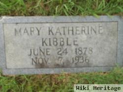 Mary Katherine Randolph Kibble