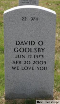 David O Goolsby, Jr