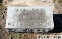 Pauline Blount Simms