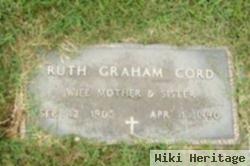 Ruth Ernestine Graham Cord