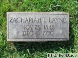 Zachariah T. Layne