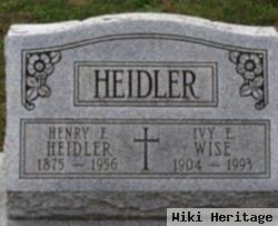 Henry Frederick Heidler