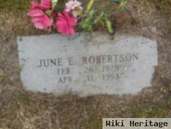 June E. Robertson