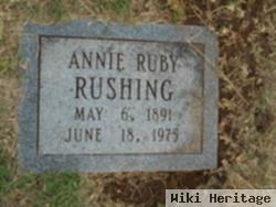 Annie Ruby Rushing