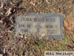 Dora Corrina Hurley Ross Rose